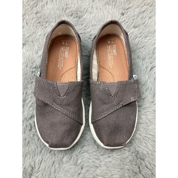 Toms 2.0 alpargata slip on shoes in ash canvas - Picture 1 of 5